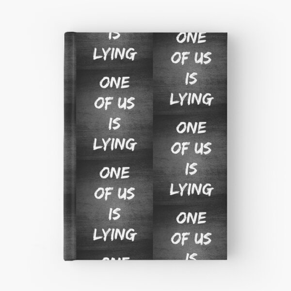 Item preview, One of us is are lying book quote designed and sold by fra02.