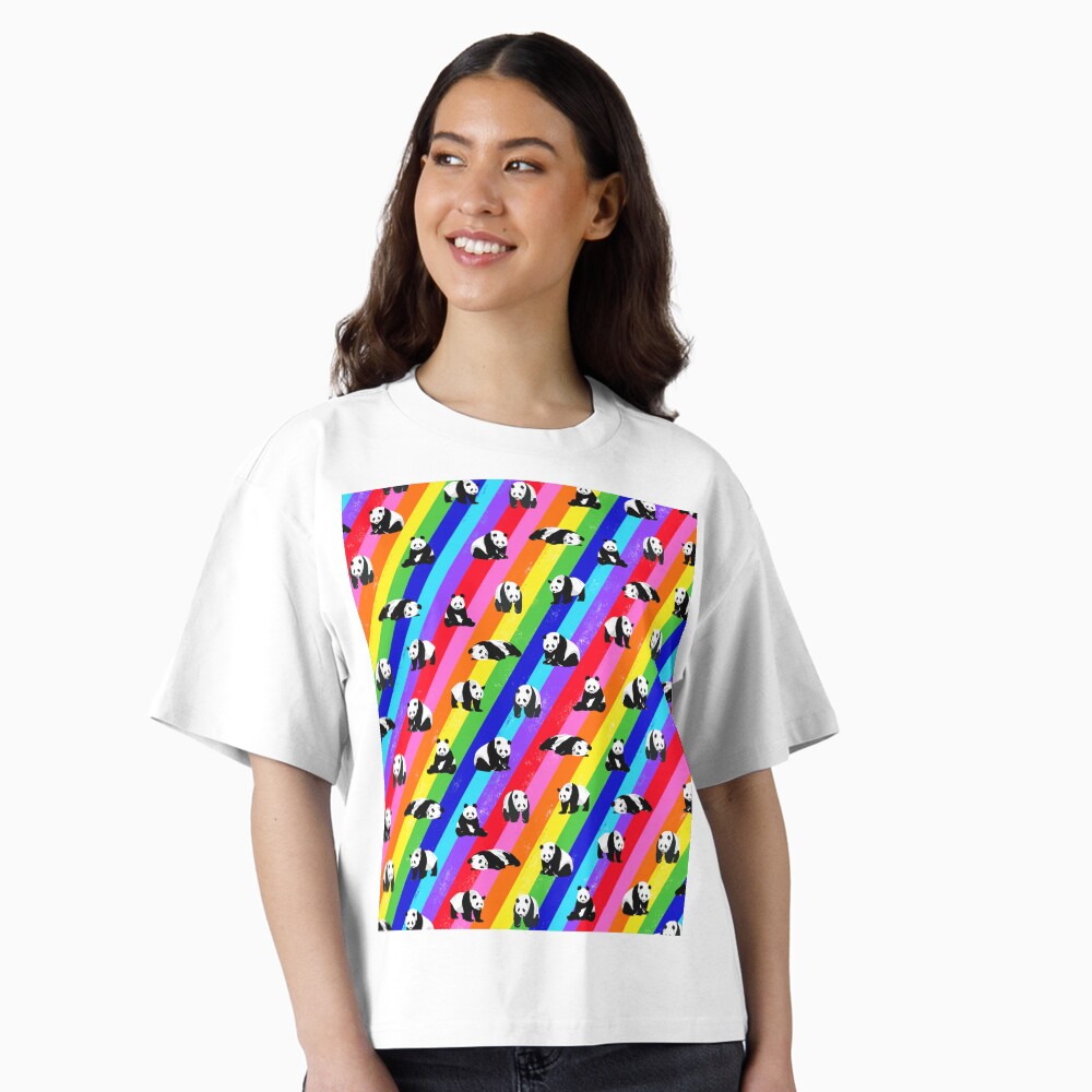 Vista previa del artículo con la obra «Camiseta holgada boxy», diseñado y vendido por OneThreeSix.