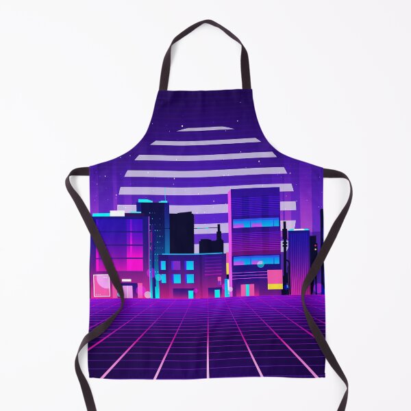 Item preview, Futuristic Neon City designed and sold by MaiZephyr.