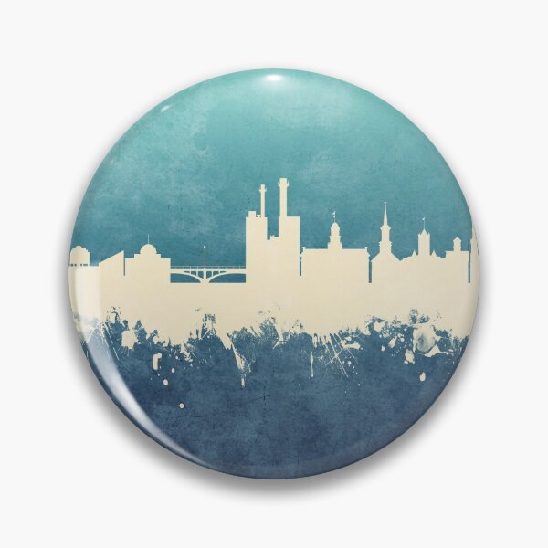 Item preview, Iowa City Iowa Skyline designed and sold by ArtPrints.