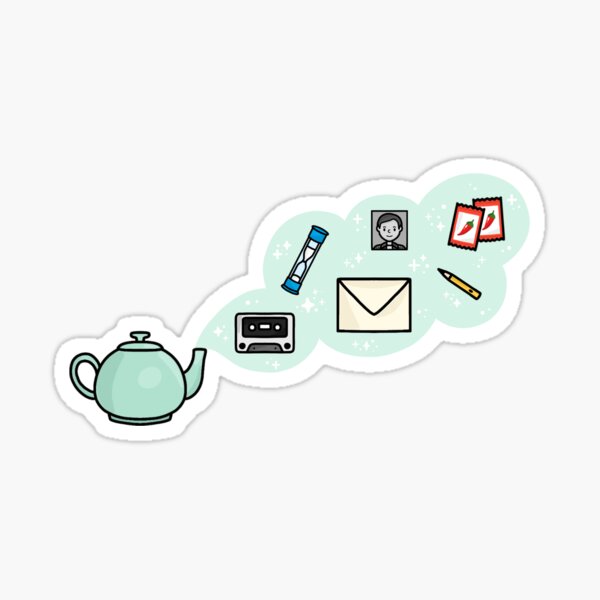 The Office Teapot Gifts Sticker
