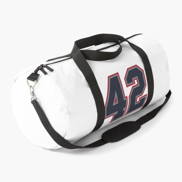 Item preview, 42 Navy Grey Red Sports Number Fourty-Two designed and sold by HelloFromAja.