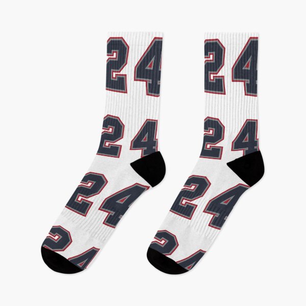 Item preview, 42 Navy Grey Red Sports Number Fourty-Two designed and sold by HelloFromAja.