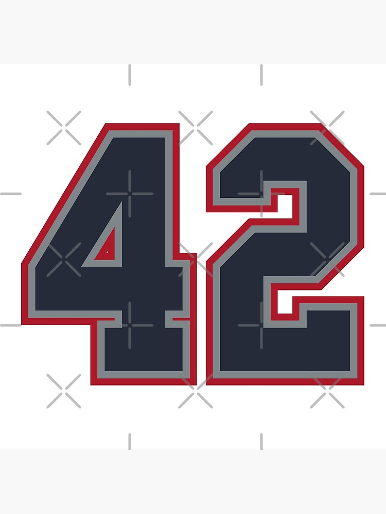 Sports Number 44, red black color lucky sport forty four Poster for Sale  by ArtIsParty