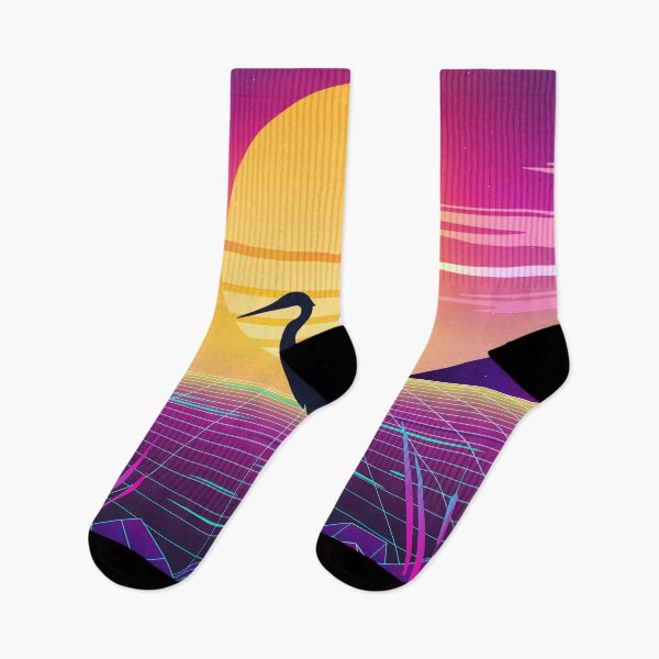 Item preview, Flamingo Retrowave designed and sold by MaiZephyr.
