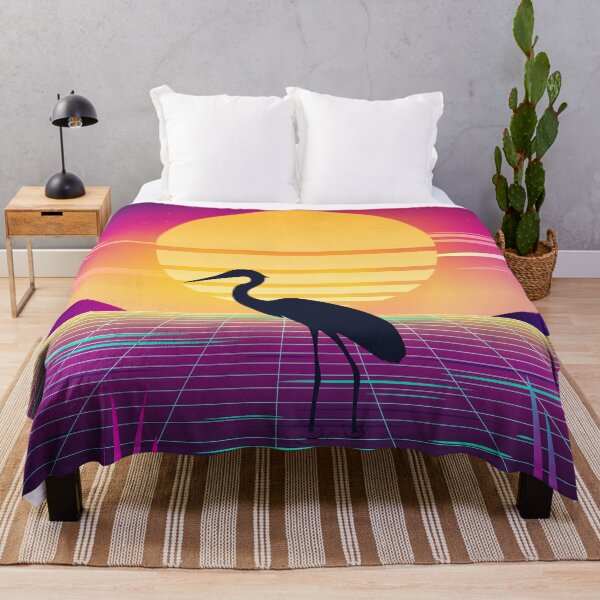 Item preview, Flamingo Retrowave designed and sold by MaiZephyr.