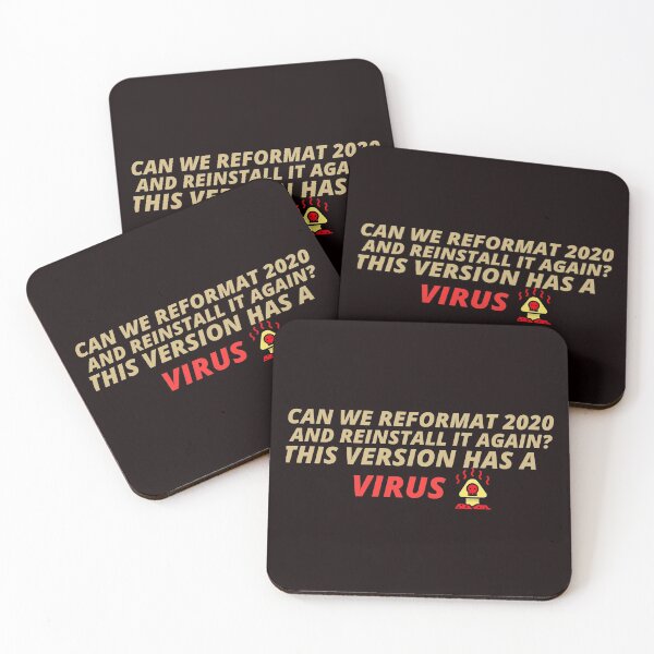 Item preview, Coronavirus Funny Design Can We Reformat 2020 And Reinstall It Again? This Version Has A Virus designed and sold by YourEssentials.