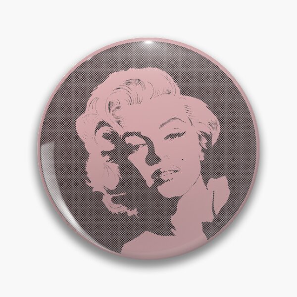 Item preview, Dotted illustration art of Marilyn Monroe designed and sold by jfcreations.