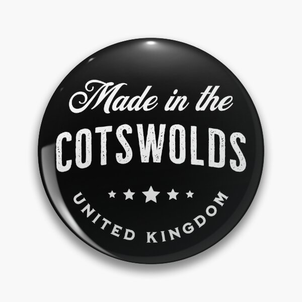 Item preview, Made In The Cotswolds, UK - Vintage Logo Text Design designed and sold by VicEllisArt.