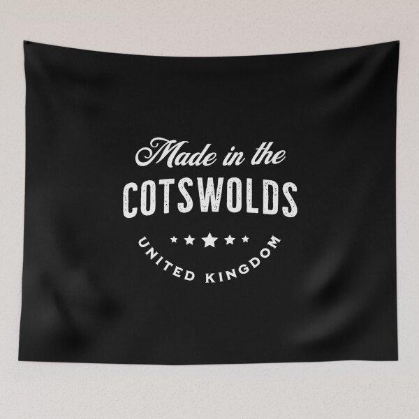 Item preview, Made In The Cotswolds, UK - Vintage Logo Text Design designed and sold by VicEllisArt.