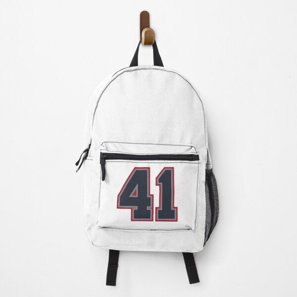 Item preview, 41 Navy Grey Red Sports Number Fourty-One designed and sold by HelloFromAja.