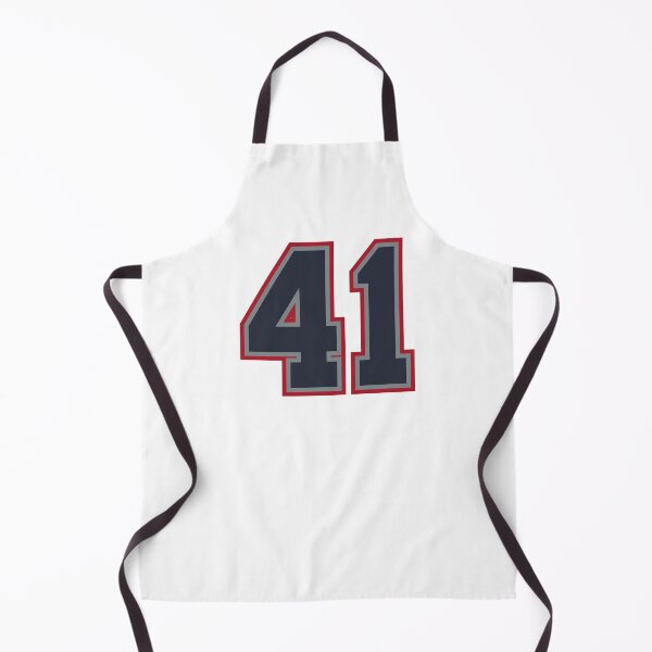 Item preview, 41 Navy Grey Red Sports Number Fourty-One designed and sold by HelloFromAja.