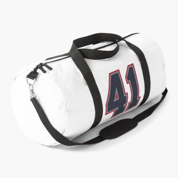 Item preview, 41 Navy Grey Red Sports Number Fourty-One designed and sold by HelloFromAja.