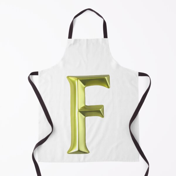 Item preview, LETTER F In Gold designed and sold by stickysterscom.