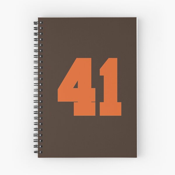 Item preview, 41 Number Cleveland Sports Fourty-One Brown Jersey designed and sold by HelloFromAja.