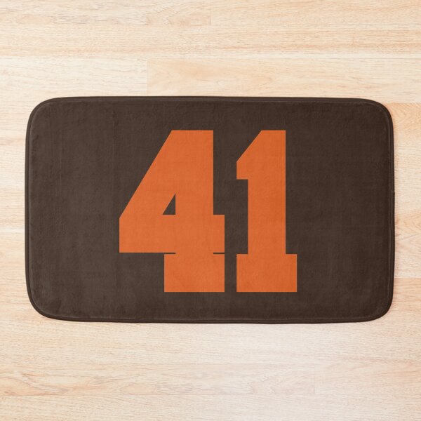 Item preview, 41 Number Cleveland Sports Fourty-One Brown Jersey designed and sold by HelloFromAja.