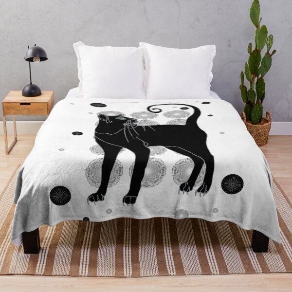 Item preview, White Moon Cat designed and sold by nocturne-design.