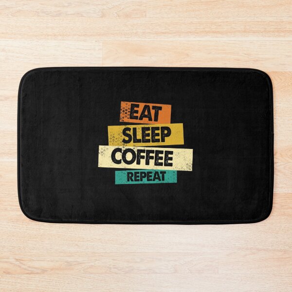 Item preview, Eat Sleep Coffee Repeat designed and sold by autlu.