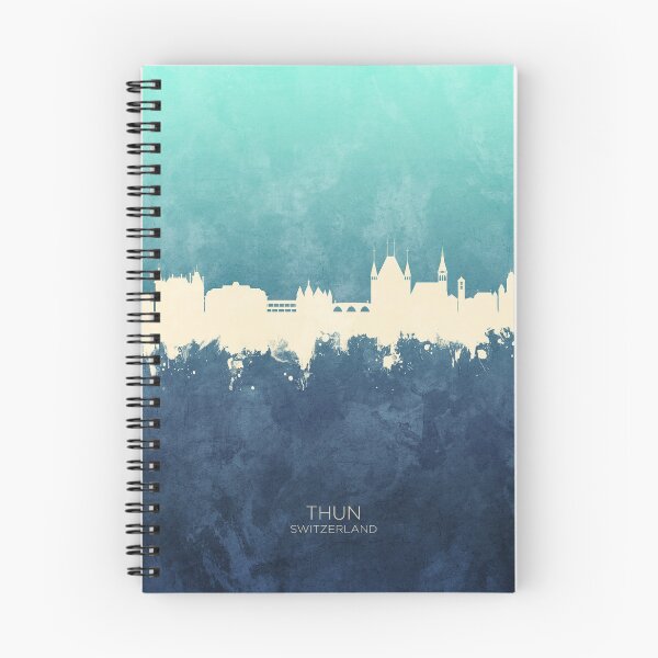 Item preview, Thun Switzerland Skyline designed and sold by ArtPrints.