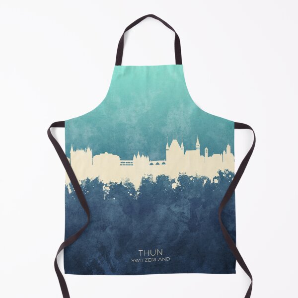 Item preview, Thun Switzerland Skyline designed and sold by ArtPrints.