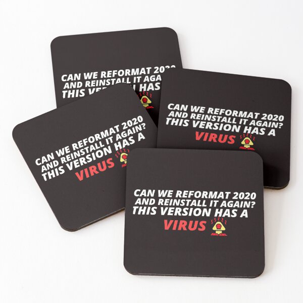 Item preview, Coronavirus Funny Design Can We Reformat 2020 And Reinstall It Again? This Version Has A Virus designed and sold by YourEssentials.