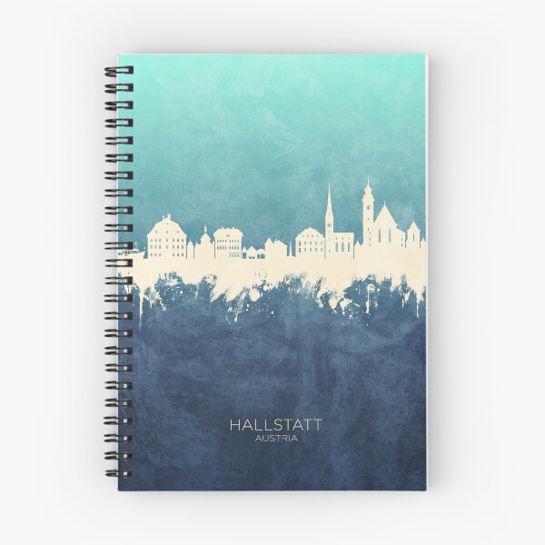 Item preview, Hallstatt Austria Skyline designed and sold by ArtPrints.
