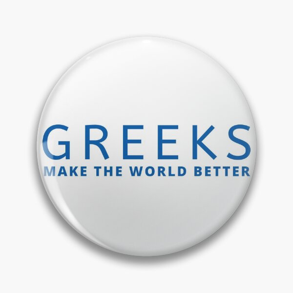 Item preview, Greeks Make The World Better designed and sold by TheStudioBee.