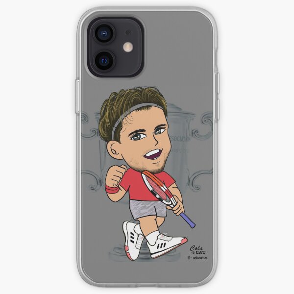 Dominic Thiem, US open 2020 Funda blanda para iPhone