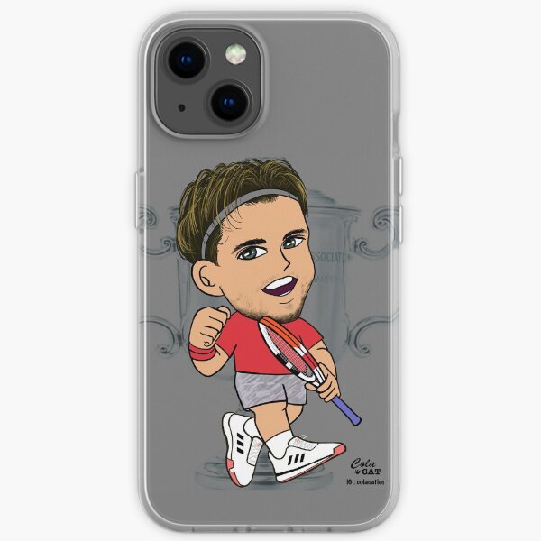 Dominic Thiem, US Open 2020 iPhone Flexible Hülle