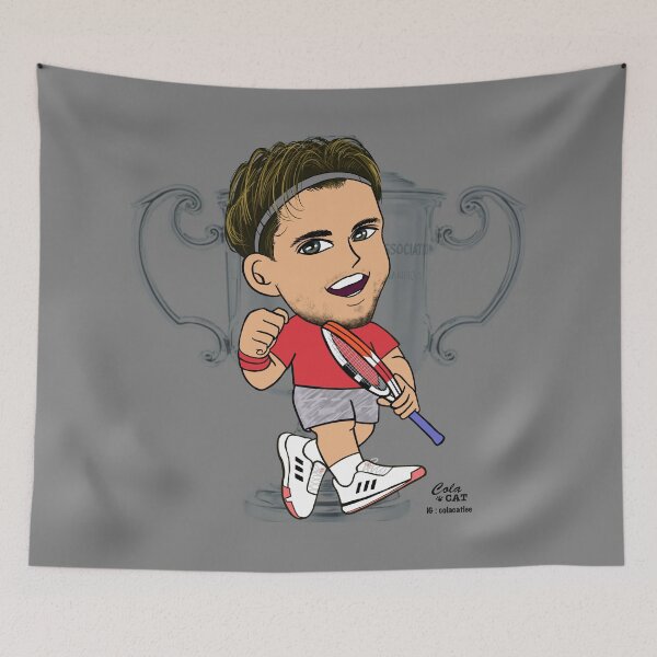 Item preview, Dominic Thiem , US open 2020 designed and sold by Colacatlee.