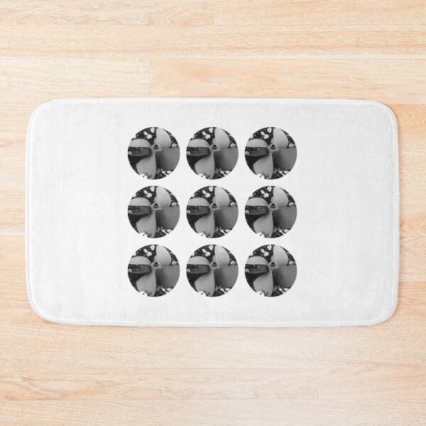 Item preview, Circles of Black and White Propeller In Flowers designed and sold by ClickForMore.