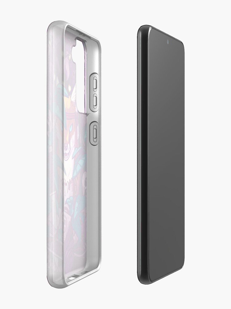 Alternate view of Shadows of the Electric Jungle Case & Skin for Samsung Galaxy