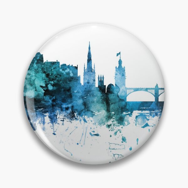 Item preview, Edinburgh Scotland Skyline designed and sold by ArtPrints.