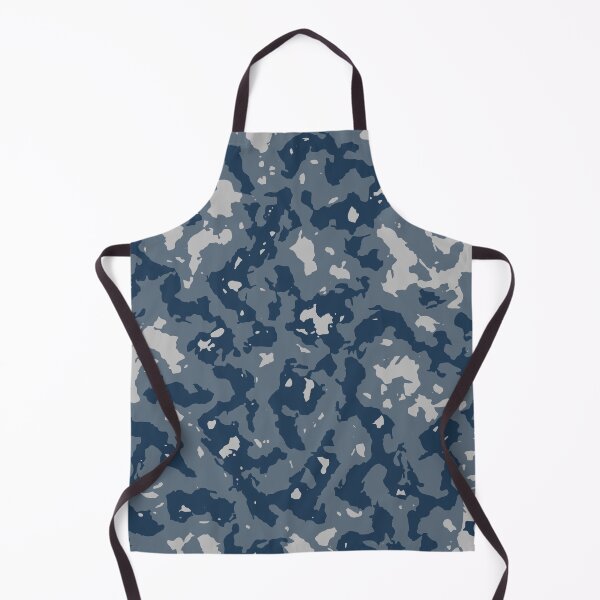 Item preview, Winter Camo Palette Knife Camouflage Patterns in Blue Shades designed and sold by ShopieHome.