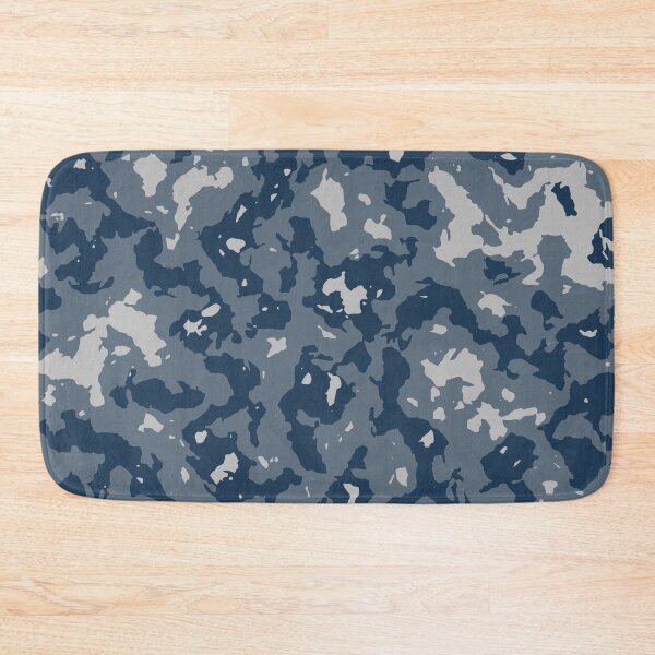 Item preview, Winter Camo Palette Knife Camouflage Patterns in Blue Shades designed and sold by ShopieHome.