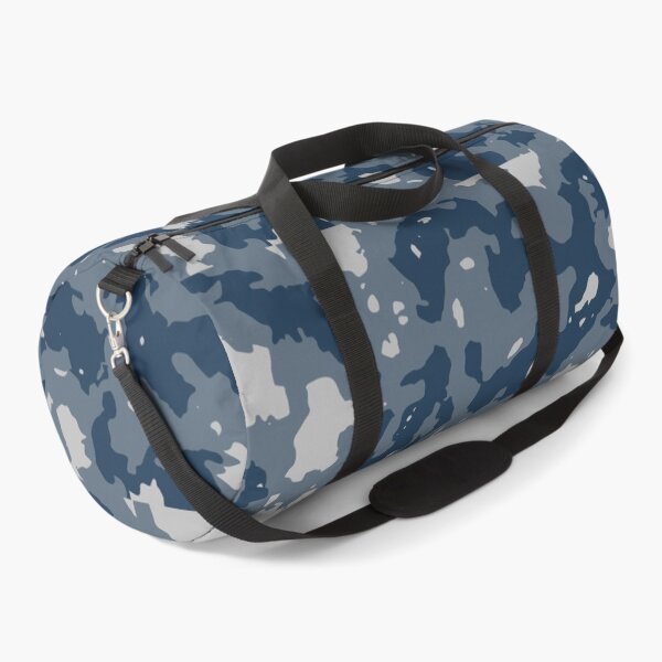 Item preview, Winter Camo Palette Knife Camouflage Patterns in Blue Shades designed and sold by ShopieHome.