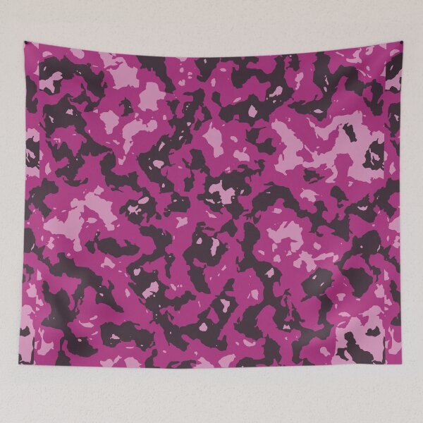Item preview, Pink Camo Palette Knife Camouflage Patterns in Pink and Purple Shades designed and sold by ShopieHome.