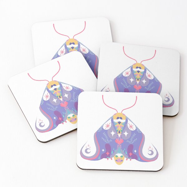 Item preview, Pretty Moth Celestial Art  designed and sold by tonirainbows.