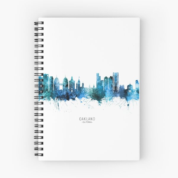 Artikelvorschau, Oakland California Skyline entworfen und verkauft von ArtPrints.