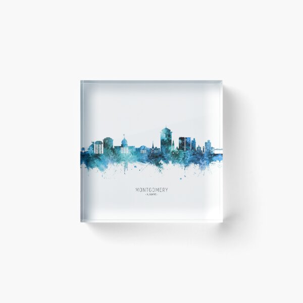 Item preview, Montgomery Alabama Skyline designed and sold by ArtPrints.