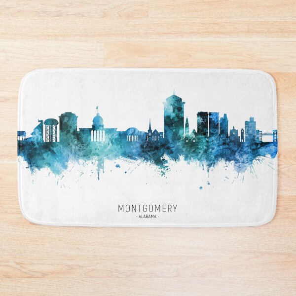 Item preview, Montgomery Alabama Skyline designed and sold by ArtPrints.