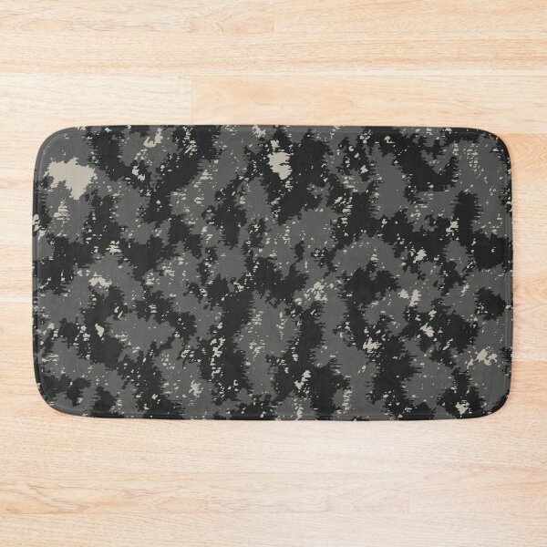 Item preview, Gray Camo Rough Pastels Camouflage Patterns in Grey Shades and Black designed and sold by ShopieHome.