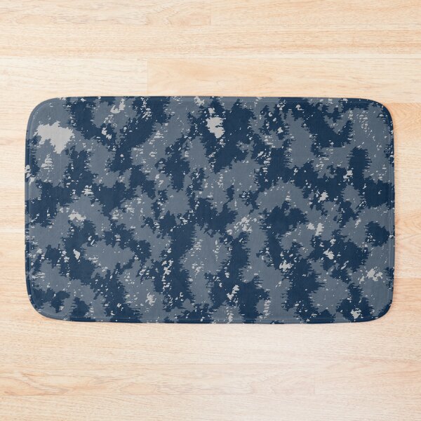 Item preview, Winter Camo Rough Pastels Camouflage Patterns in Blue Shades designed and sold by ShopieHome.