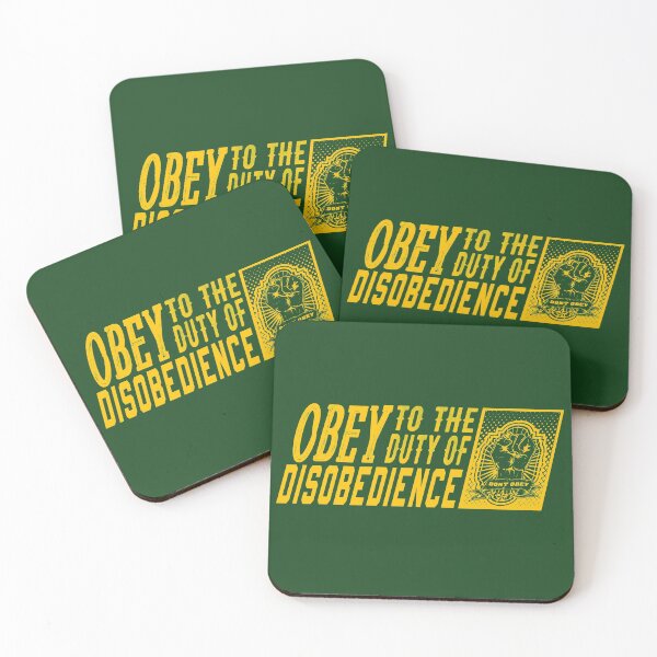 Item preview, OBEY TO THE DUTY OF DISOBEDIENCE designed and sold by SPACESHEEP0202.