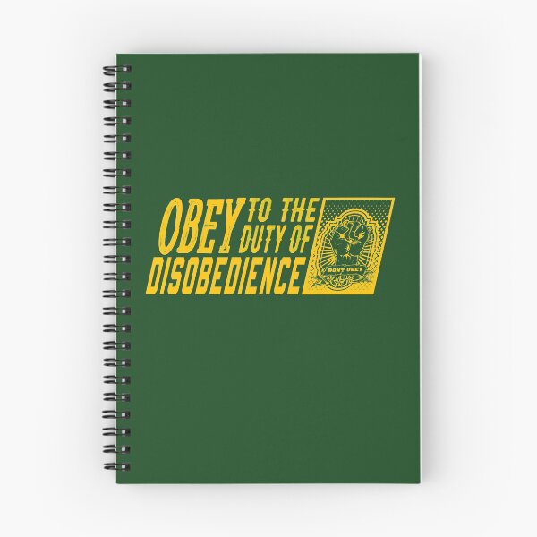Item preview, OBEY TO THE DUTY OF DISOBEDIENCE designed and sold by SPACESHEEP0202.
