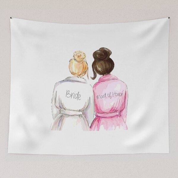 Item preview, Maid of Honor Gift Proposal | Best Wedding Gift for Bride | Bride Gift from MOH | Bridal Shower Gift for Her | Maid of Honor Gift from Bride (Blonde & Brunette) designed and sold by premiertreats.