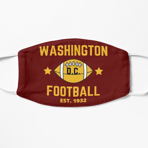 Washington dc football team est.1932 Flat Mask