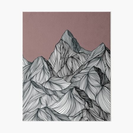 Item preview, Mountain red as a sketch designed and sold by lolamawi.