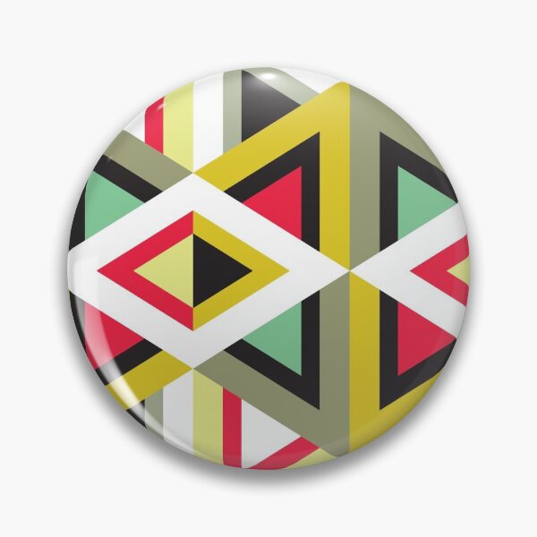 Item preview, Stripy Triangle Pattern designed and sold by Geometric Patterns.