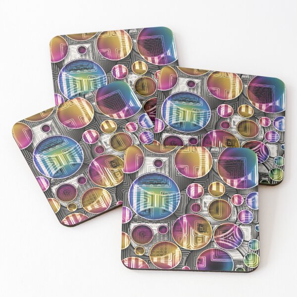 Item preview, Colorful abstract pattern designed and sold by stylebytara.